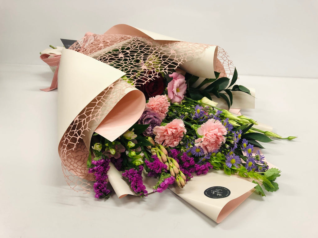 Soft Pink Mix Bouquet | Thorngumbald & Hedon Florist | Hull Fresh Flower Delivery