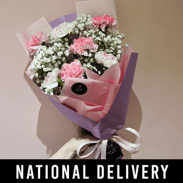 Glittered Mini Carnation Mix | Thorngumbald & Hedon Florist | Hull Fresh Flower Delivery near me