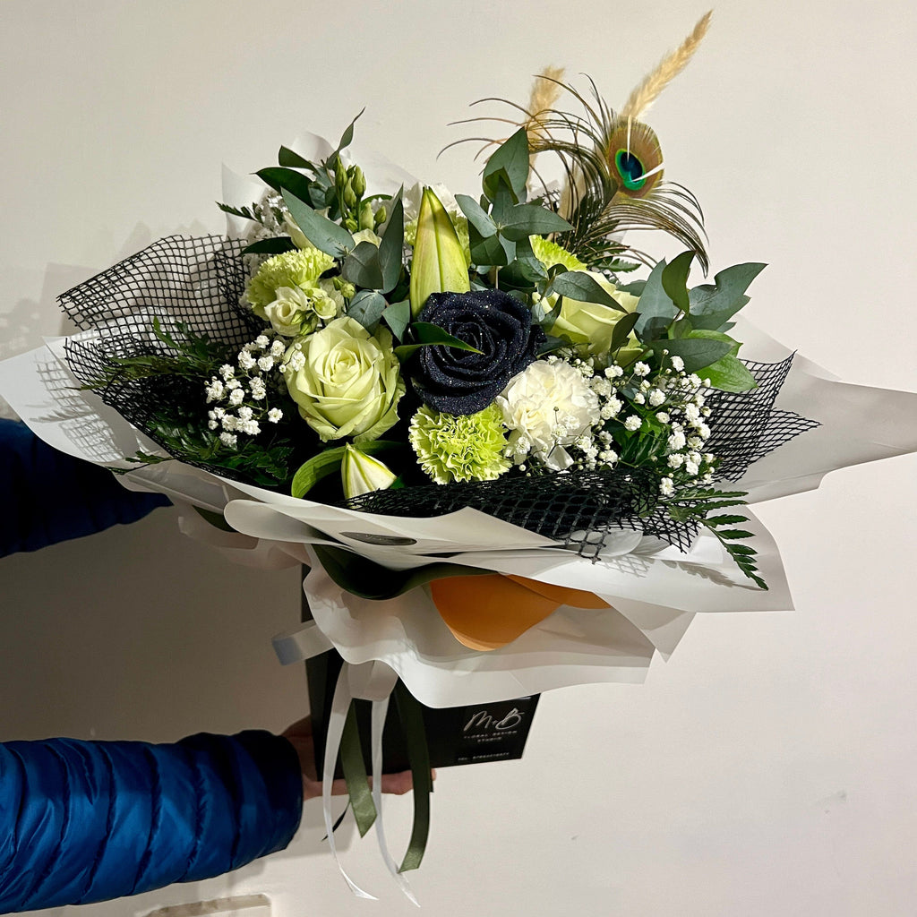 Midnight Bloom water bouquet | Thorngumbald & Hedon Florist | Hull Fresh Flower Delivery near me